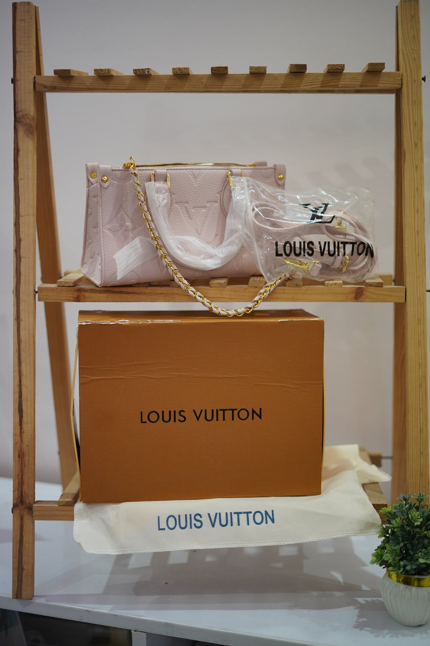 A5. Louis Vuitton Blush Bag