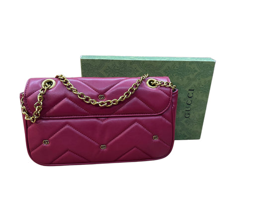 A.10 Gucci GG Marmont Small Shoulder Bag. (With Box)