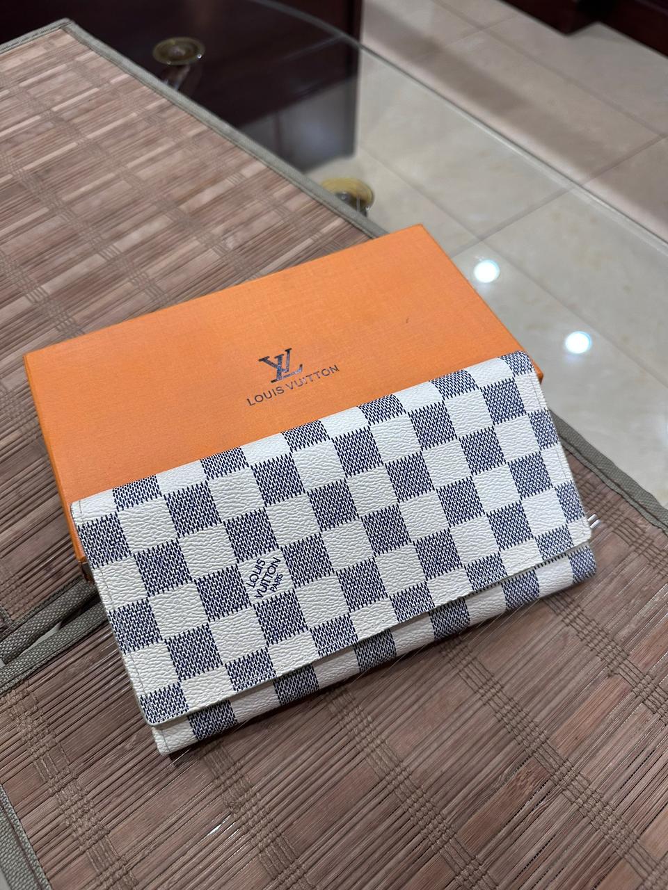 Louis Vuitton Sarah Wallet Damier Azur Canvas