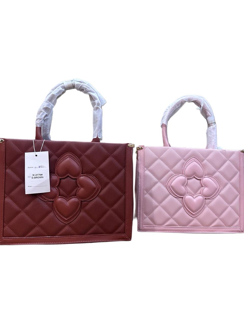 Quilted Top-Handle Structured Tote (ALDO Heart Motif Edition)
