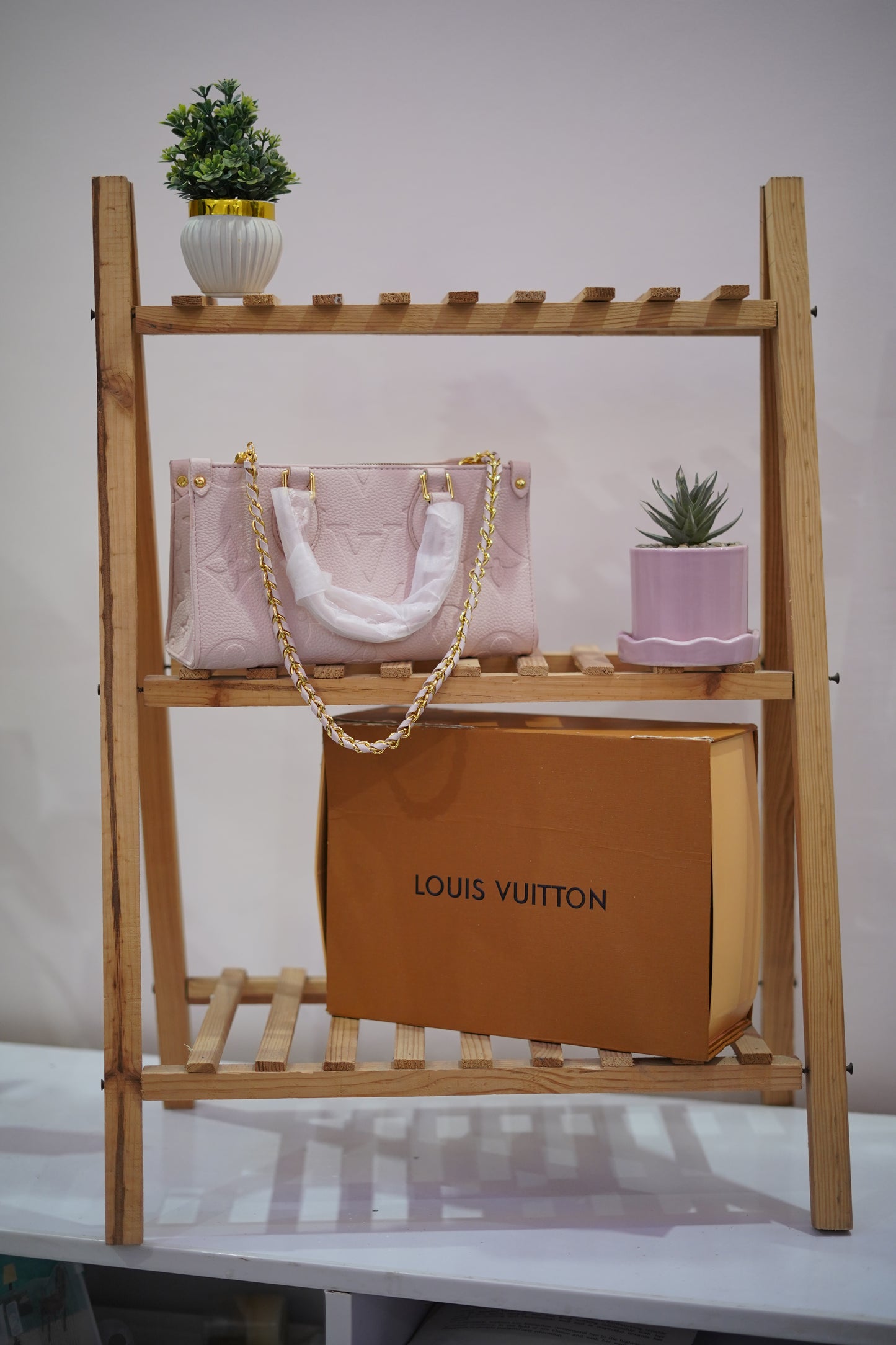 A5. Louis Vuitton Blush Bag
