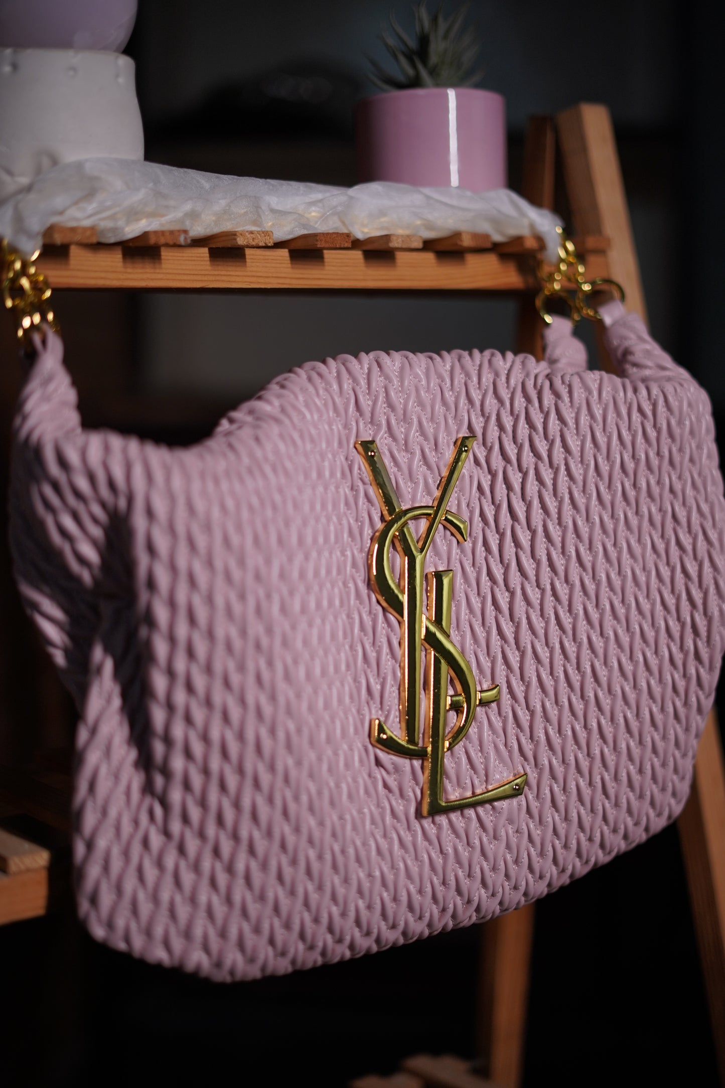 A1. YSL Puffer Style Shoulder Bag
