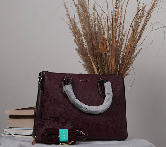 B9. Miss Alita Structured Top Handle Handbag