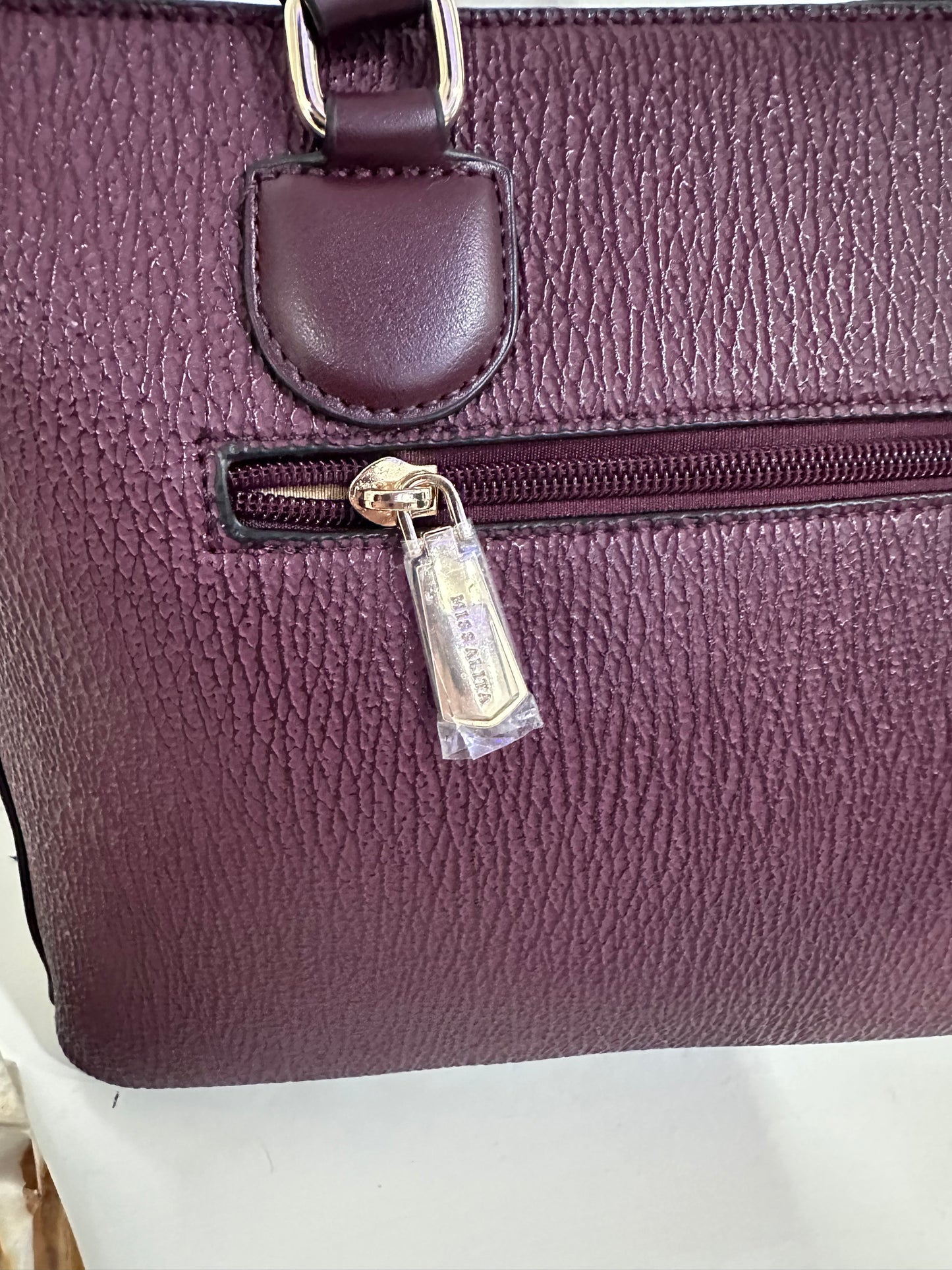 Miss Alita Structured Top Handle Handbag