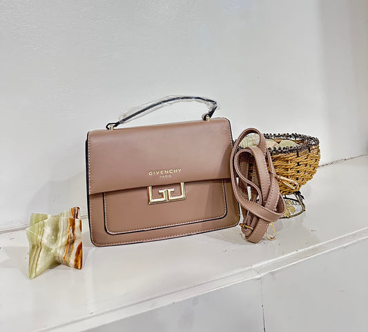 Givenchy Blush Structured Top-Handle Bag