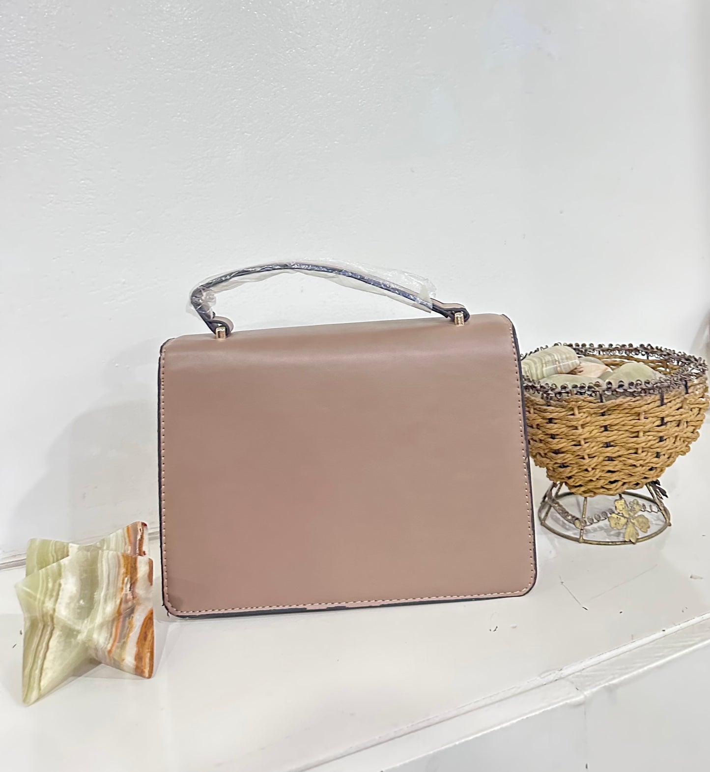 Givenchy Blush Structured Top-Handle Bag