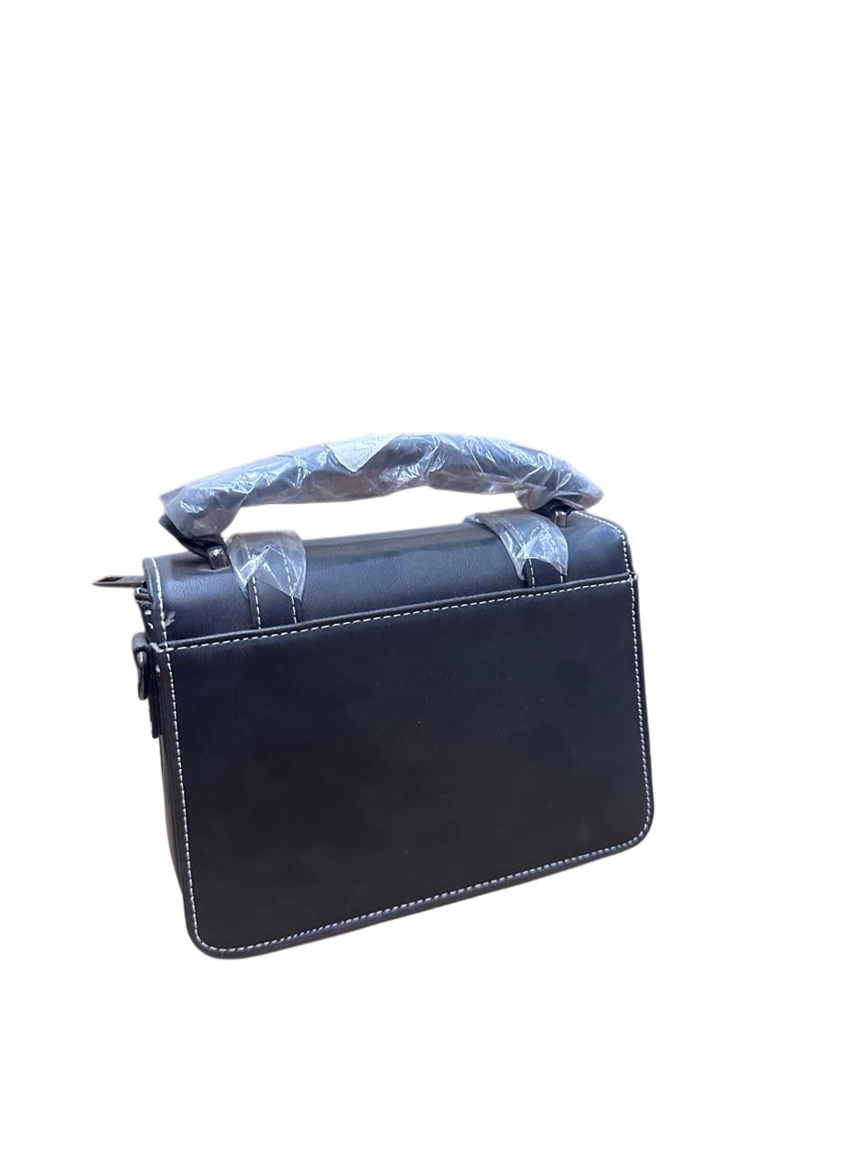 Charles & Keith Structured Top Handle Satchel Bag