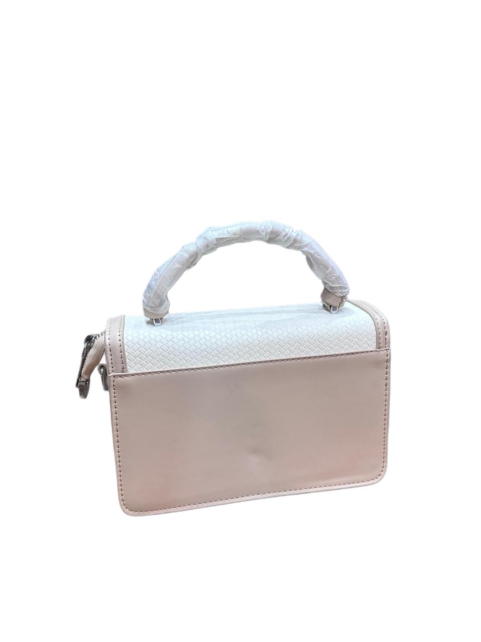 Elegant Woven Mini Top Handle Bag
