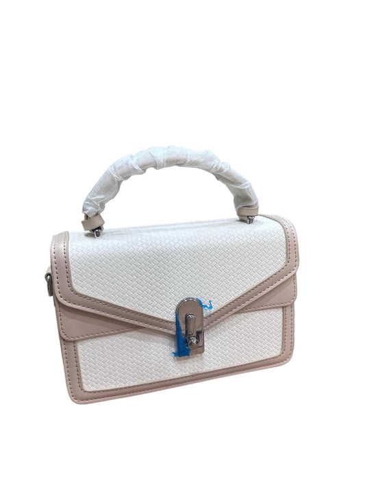Elegant Woven Mini Top Handle Bag