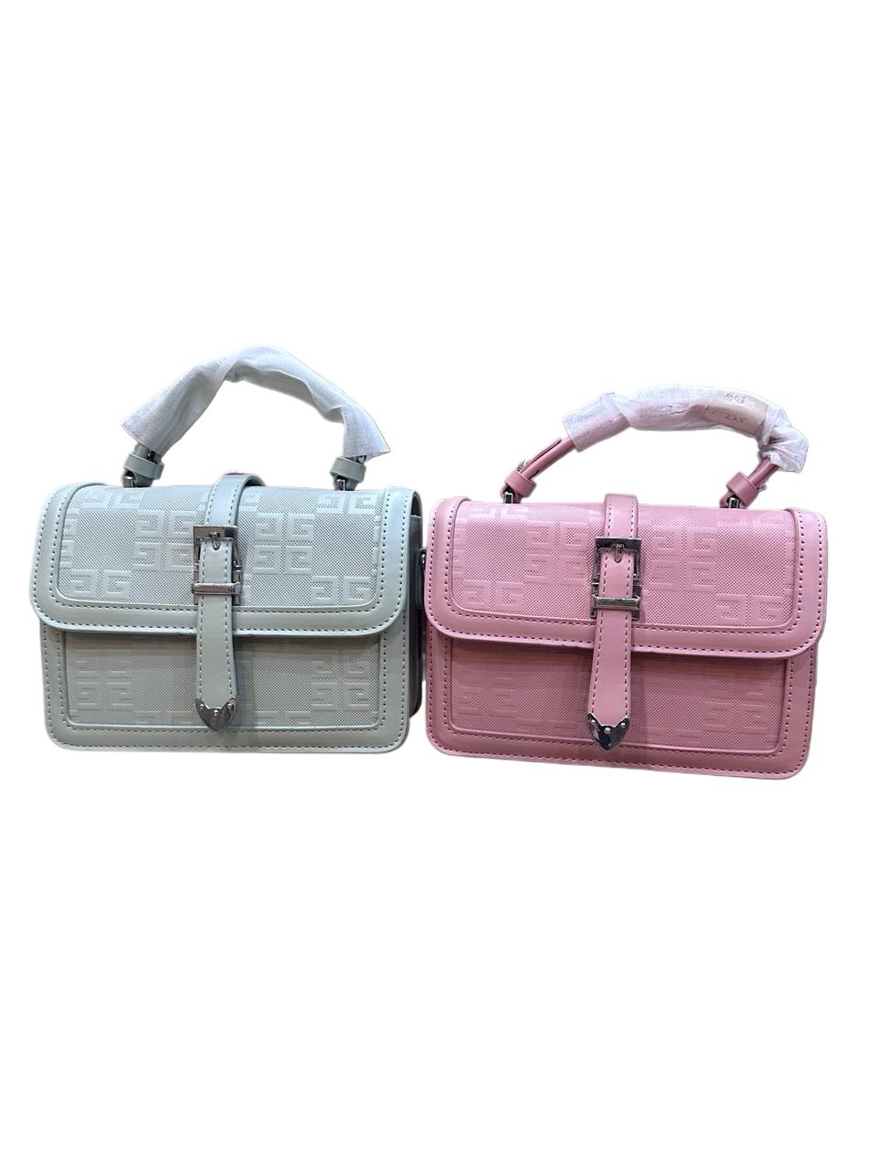 Chic Mini Top-Handle Monogram Satchel