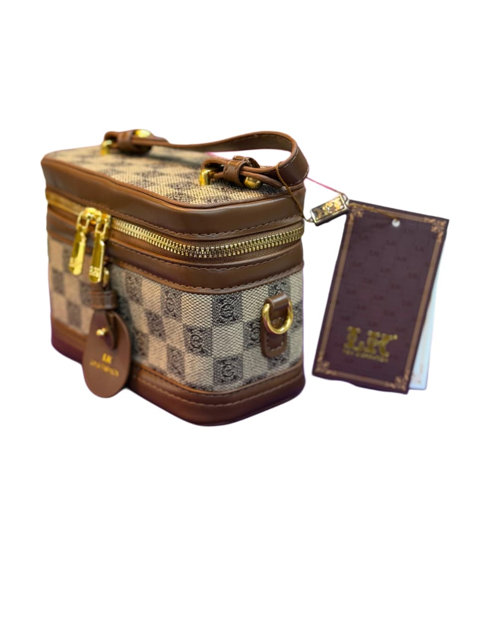C4. Luxury Monogram Vanity Crossbody Bag