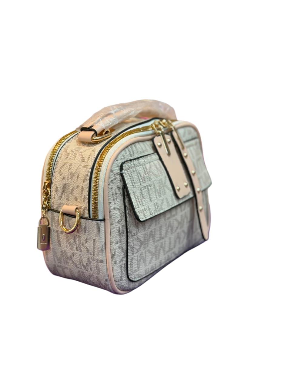 C6. Elegant Monogram Mini Crossbody Bag