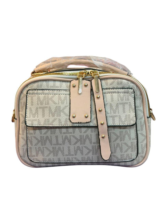 C6. Elegant Monogram Mini Crossbody Bag